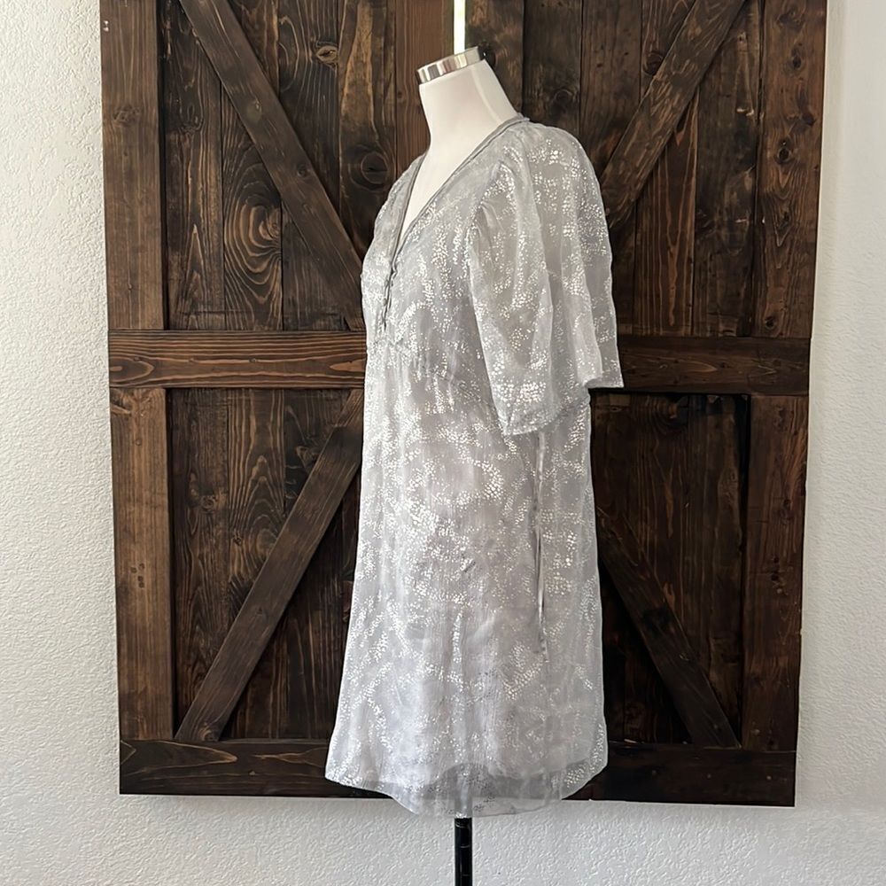 Parisian Designer Bill Tornade Silk Dress Sz-38 - Picture 2 of 12